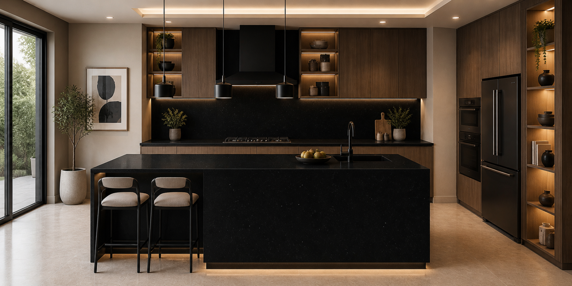 SPARKLING BLACK